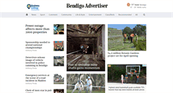 Desktop Screenshot of bendigoadvertiser.com.au