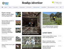 Tablet Screenshot of bendigoadvertiser.com.au